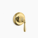 Kohler KT376-4-PB Vibrant Polished Brass Transfer Valve Trim