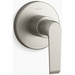 Kohler KT97026-4-BN Vibrant Brushed Nickel Transfer Valve Trim