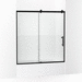 Kohler K702253-10G81-BL Matte Black Sliding Tub & Shower Door