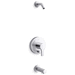 Kohler KTLS35327-4-CP Polished Chrome Tub & Shower Faucet Trim Kit