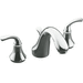 Kohler KT10292-4-CP Polished Chrome Tub Faucet Trim Kit