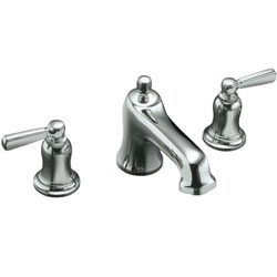 KT105854-BN/K300-K Bancroft Deck Mount Tub Faucet - Vibrant Brushed Nickel