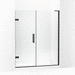 Kohler K27618-10L-BL Matte Black Fixed Shower Door