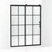 Kohler K702256-10G79-BL Matte Black Sliding Shower Door