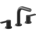 Kohler K33592-4K-BL Matte Black 8'' Widespread Bathroom Sink Faucet