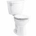 Kohler K31589-0/K31618-0 White Two Piece Toilet