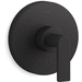 Kohler KTS73115-4-BL Matte Black Non-Thermostatic Valve Trim