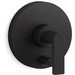 Kohler KT73117-4-BL Matte Black Non-Thermostatic Valve Trim