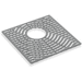 Kohler K80087-ASH Ash Grey Rinse Basket/Basin Rack