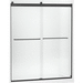 Kohler K706015-D3-BL Matte Black Sliding Shower Door
