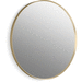 Kohler K26050-BGL Modern Brushed Gold Round Mirror