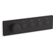 Kohler K26348-9-BL Matte Black Thermostatic / Volume Control Trim