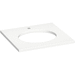 Kohler K28247-MMW Miami White Vanity Top