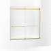 Kohler K706004-L-2MB Vibrant Brushed Moderne Brass Sliding Tub & Shower Door