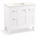 Kohler K33537-ASB-0 White 31" to 44" Wide Bathroom Vanity