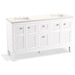 Kohler K33539-ASB-0 White Over 45" Wide Bathroom Vanity