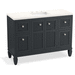 Kohler K33538-ASB-1WX Slate Grey Over 45" Wide Bathroom Vanity