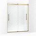 Kohler K702423-L-2MB Vibrant Brushed Moderne Brass Sliding Shower Door