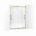 Kohler K702429-L-2MB Vibrant Brushed Moderne Brass Sliding Shower Door