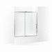 Kohler K702253-10L-SHP Bright Polished Silver Sliding Tub & Shower Door