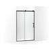Kohler K709080-10L-BL Matte Black Sliding Shower Door