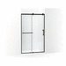 Kohler K709082-10L-BL Matte Black Sliding Shower Door