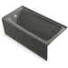 Kohler K26070-LA-58 Thunder Grey 60'' x 30'' Soaking Tub