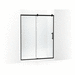 Kohler K702256-10L-BL Matte Black Sliding Shower Door