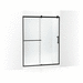 Kohler K709081-10L-BL Matte Black Sliding Shower Door