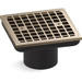 Kohler K22665-BV Vibrant Brushed Bronze Shower Drain