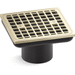 Kohler K22665-AF Vibrant French Gold Shower Drain