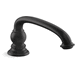 Kohler K72778-BL Matte Black Deck Mount Tub Faucet