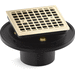 Kohler K22673-AF Vibrant French Gold Shower Drain