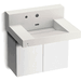 Kohler K81024-BPW-KEW Iconic White Commercial Bathroom Sink