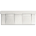 Kohler K81025-BSS-KEW Iconic White Commercial Bathroom Sink