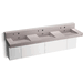 Kohler K81026-BPW-KES ET Statuario Commercial Bathroom Sink