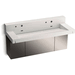 Kohler K81027-BSS-KEW Iconic White Commercial Bathroom Sink