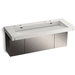 Kohler K81032-BSS-KEW Iconic White Commercial Bathroom Sink