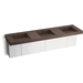 Kohler K81031-BPW-KCT Concrete Commercial Bathroom Sink