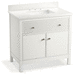 Kohler K35020-0 White 31" to 44" Wide Bathroom Vanity