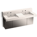 Kohler K81025-BSS-KCD Designer White Commercial Bathroom Sink
