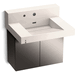 Kohler K81024-BSS-KCD Designer White Commercial Bathroom Sink