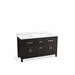 Kohler K40641-BD1-BWK Black Oak Over 45" Wide Bathroom Vanity