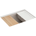 Kohler K33713-PC-CM3 Browns Single Bowl Kitchen Sink
