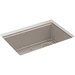 Kohler K33713-CM3 Browns Single Bowl Kitchen Sink
