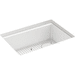 Kohler K33713-CM6 Whites Single Bowl Kitchen Sink