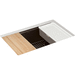 Kohler K33712-PC-CM2 Browns Single Bowl Kitchen Sink