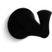 Kohler K35933-BL Matte Black Robe Hook