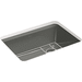 Kohler K8668-5UA1-58 Thunder Grey Single Bowl Kitchen Sink