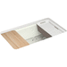 Kohler K5871-5UPC-NY Dune Single Bowl Kitchen Sink